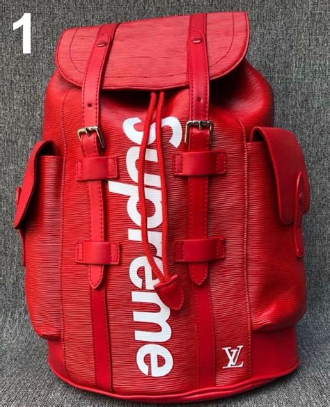 mochilas supreme louis vuitton|louis vuitton x supreme.